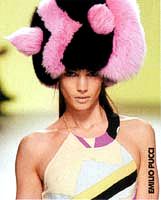 Emilio Pucci. Палитра. мода осень зима 2003 2004